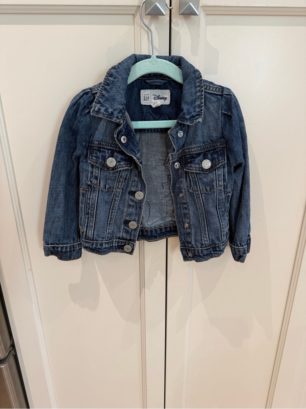 Gap 2t Minnie Mouse Kids' Dark Blue Denim Jacket
